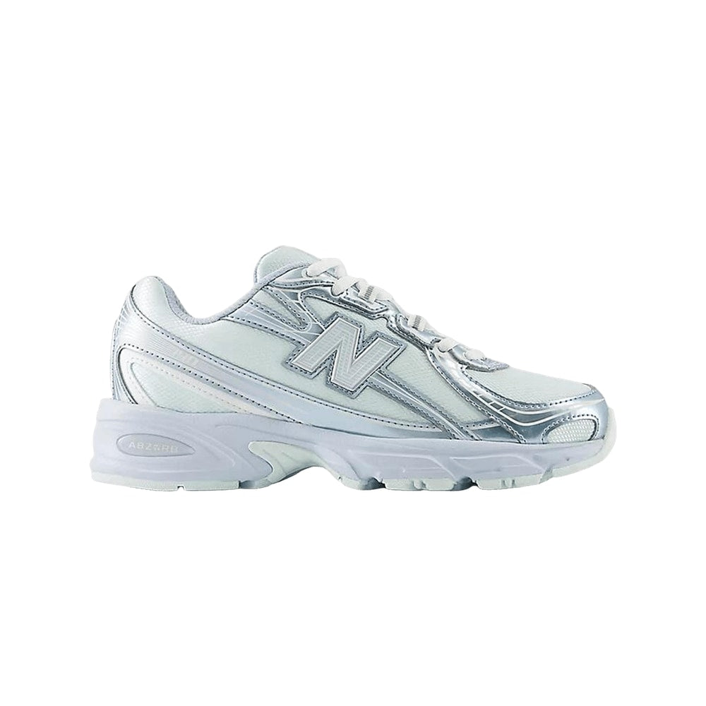 New Balance 740 Lace Big Kid Glint Blue – tenisky, bílá