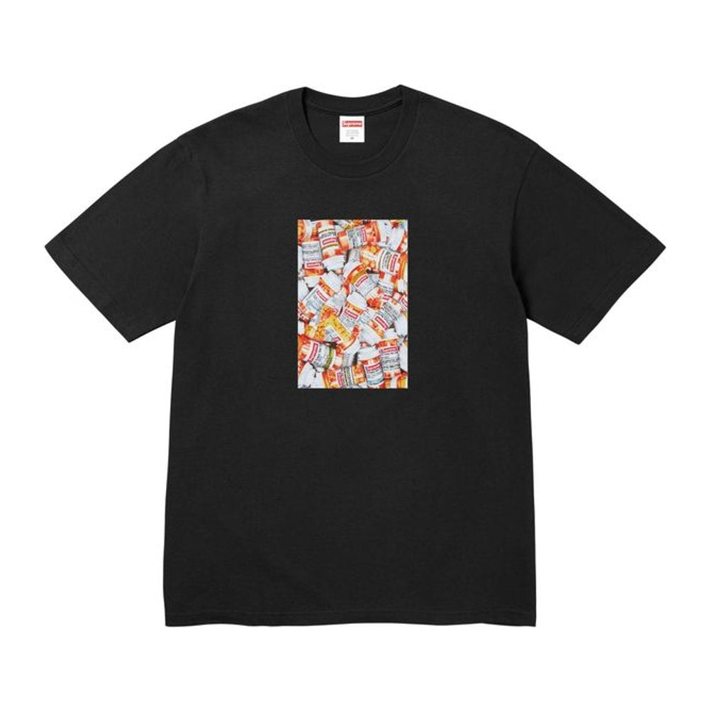 Supreme Pills Tee Black – T-Shirt