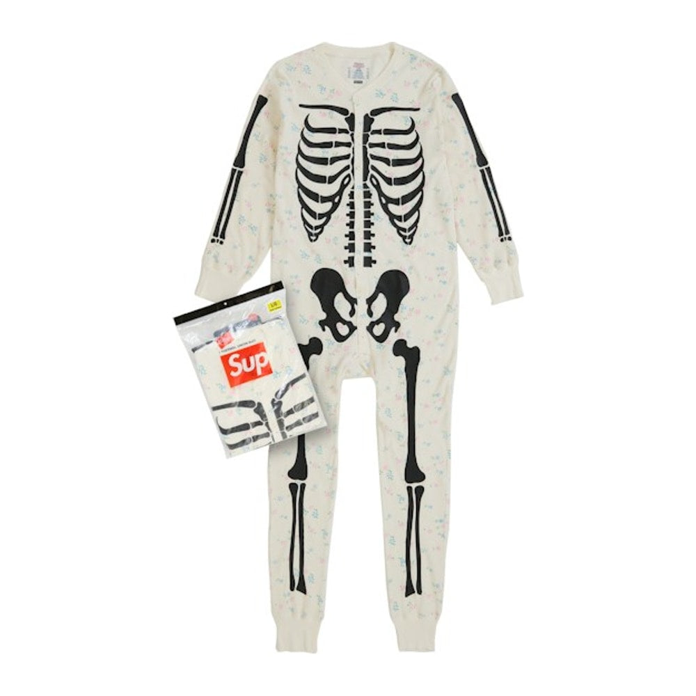 Supreme x Hanes Bones Thermal Union Suit (1 Pack) White – vaatteet