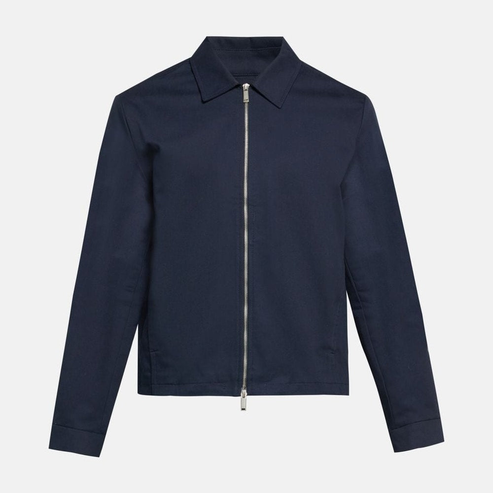 Calvin Klein Shacket Dobby Dark Blue – одяг