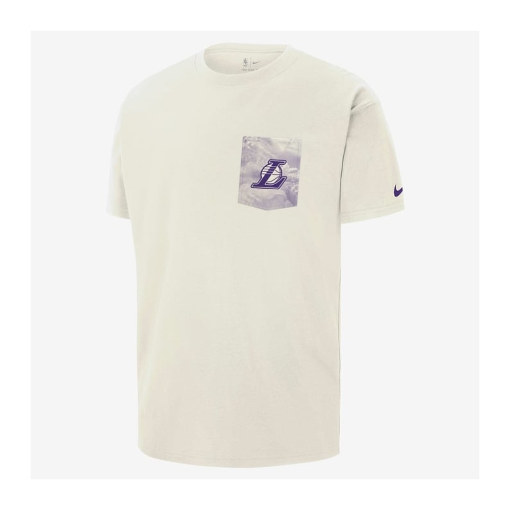 Los Angeles Lakers Courtside Men's Nike NBA Max90 Sail – odjeća