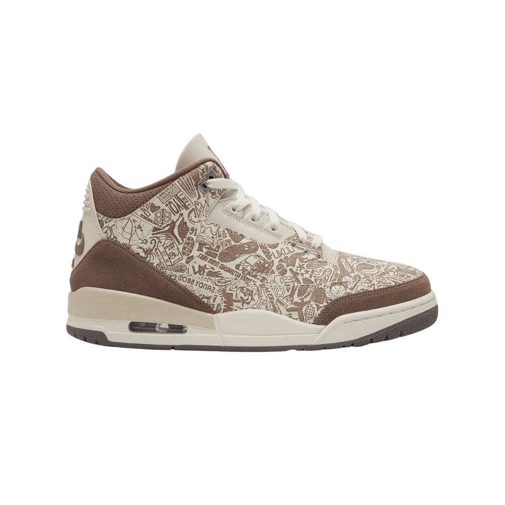 Air Jordan 3 Laser – tenisky, hnědá