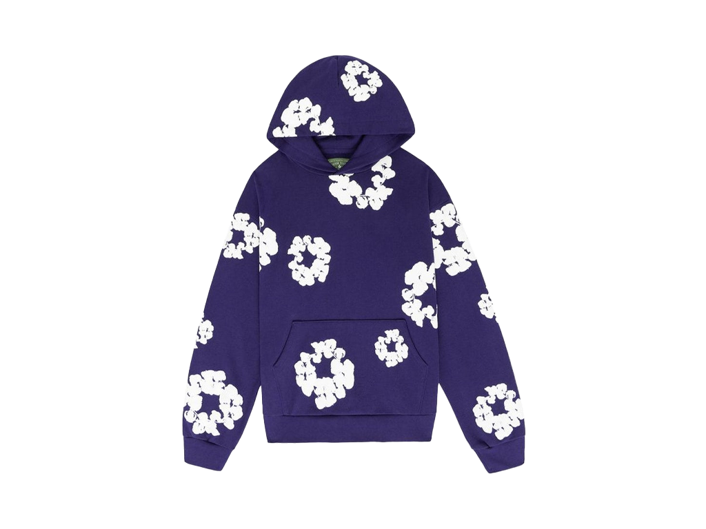 Denim Tears The Cotton Wreath Sweatshirt Purple