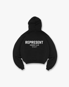 Represent Owners Club Zip Hanorac Black