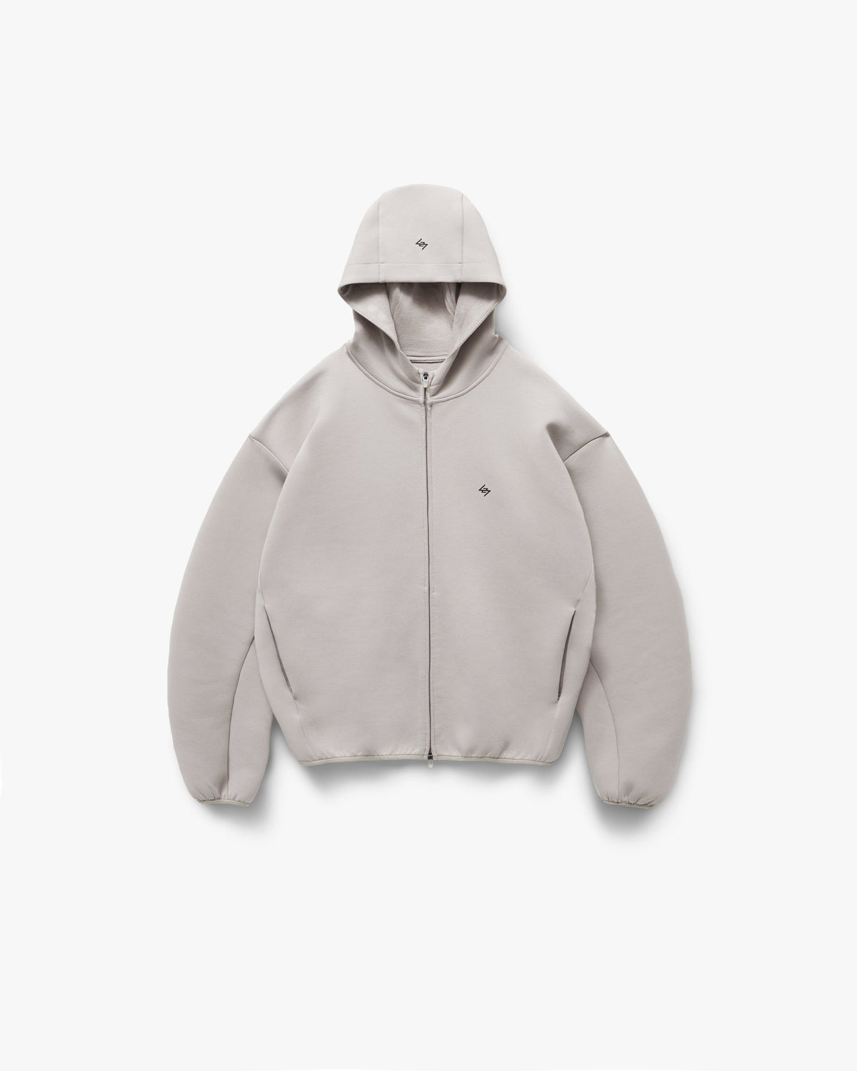 Represent 247 Form Zip Hoodie Ash Grey