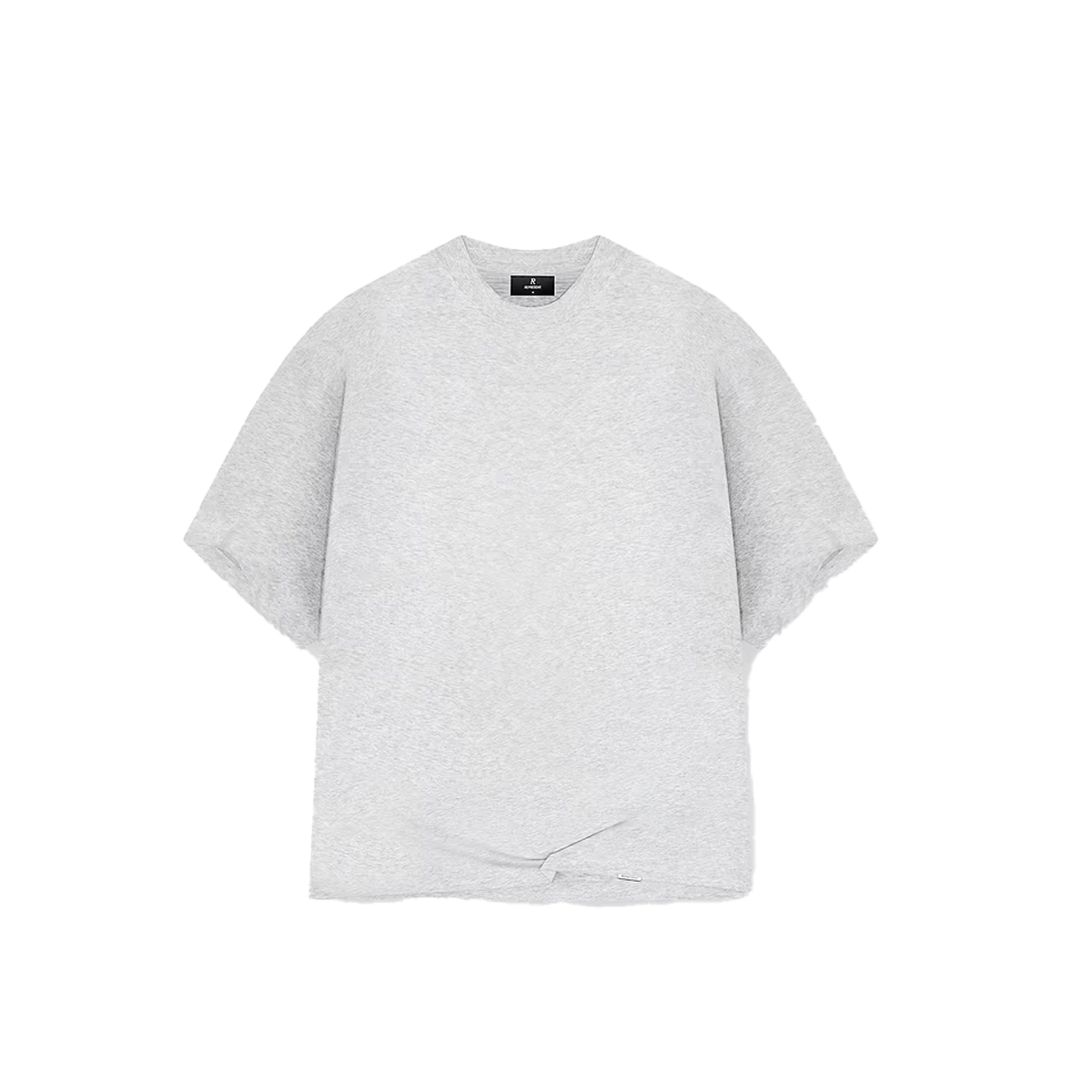 Represent Initial Boxy T-Shirt Ice Grey Marl-Represent-pikastore.cz