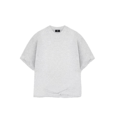 Represent Initial Boxy T-Shirt Ice Grey Marl