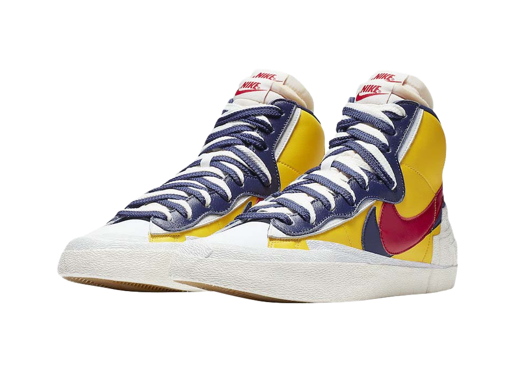 sacai x Blazer Mid Maize Navy-Nike-pikastore.cz
