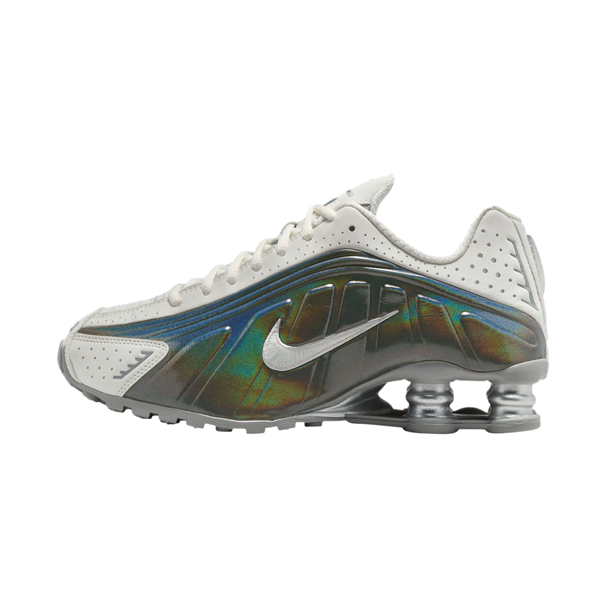 Nike Wmns Shox R4 White Iridescent-Nike-pikastore.cz