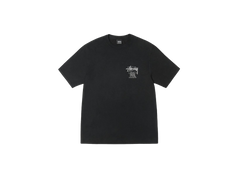 Stussy Classic Gear Pig. Dyed Tee Black