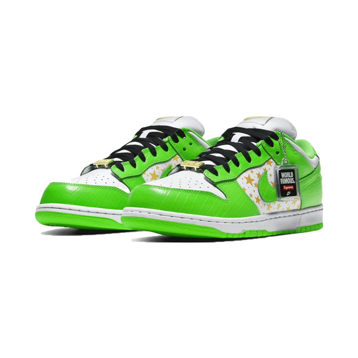 Nike SB Dunk Low Supreme Stars Mean Green (2021)-sneakers-Nike-pikastore.cz