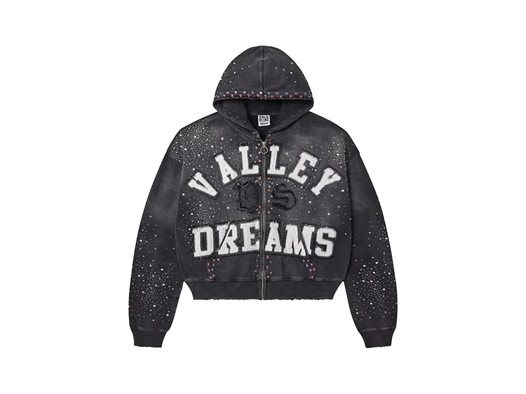 Vale Forever Classico Zip Up Hoodie Black – худі