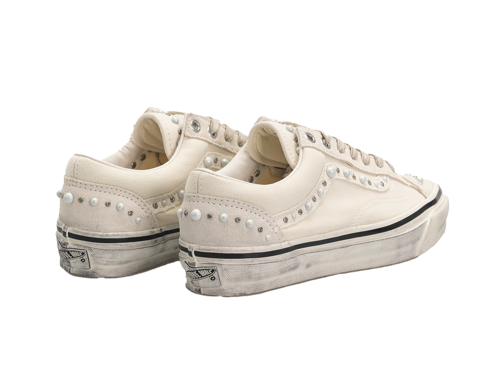 Vans LX Old Skool 36 Pearlized Pack Marshmallow White – маратонки – снимка 3 от 3