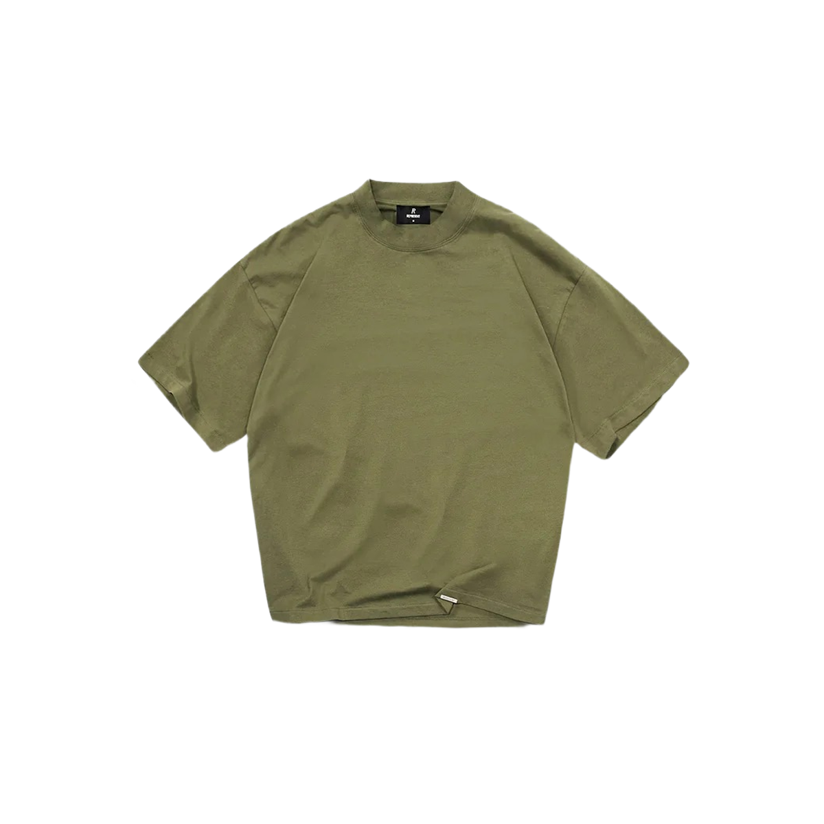 Represent Initial Boxy T-Shirt Army Green-Represent-pikastore.cz